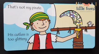 książka sensoryczna dla dzieci po angielsku o piratach