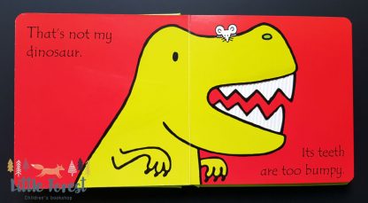 książka sensoryczna dla dzieci o dinozaurach