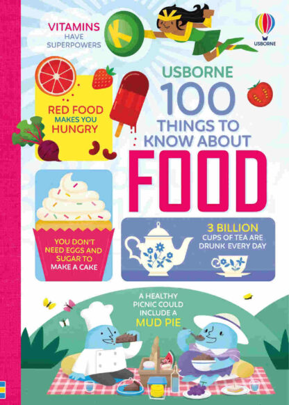 książka edukacyjna o jedzeniu dla dzieci po angielsku