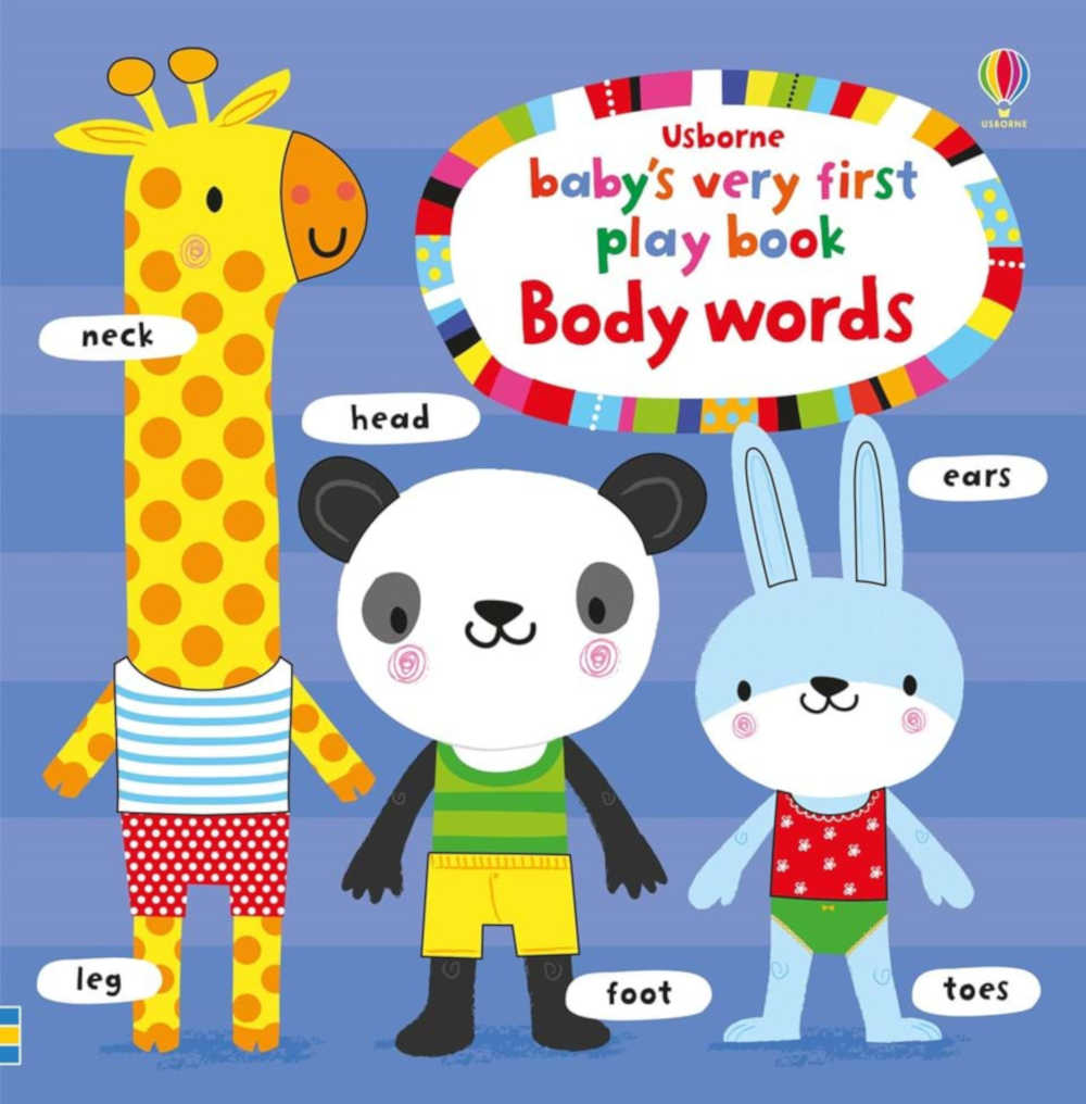 pierwsza książeczka dotykowa o ciele człowieka dla dzieci po angielsku
