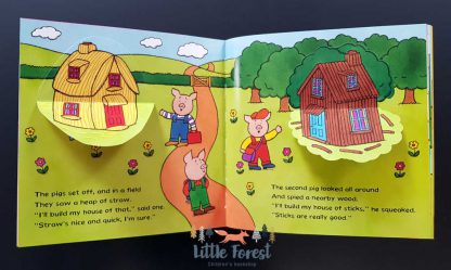 książka dla dzieci trzy małe świnki po angielsku z audiobookiem