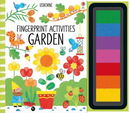 książka dla dzieci malujemy odciskami palców