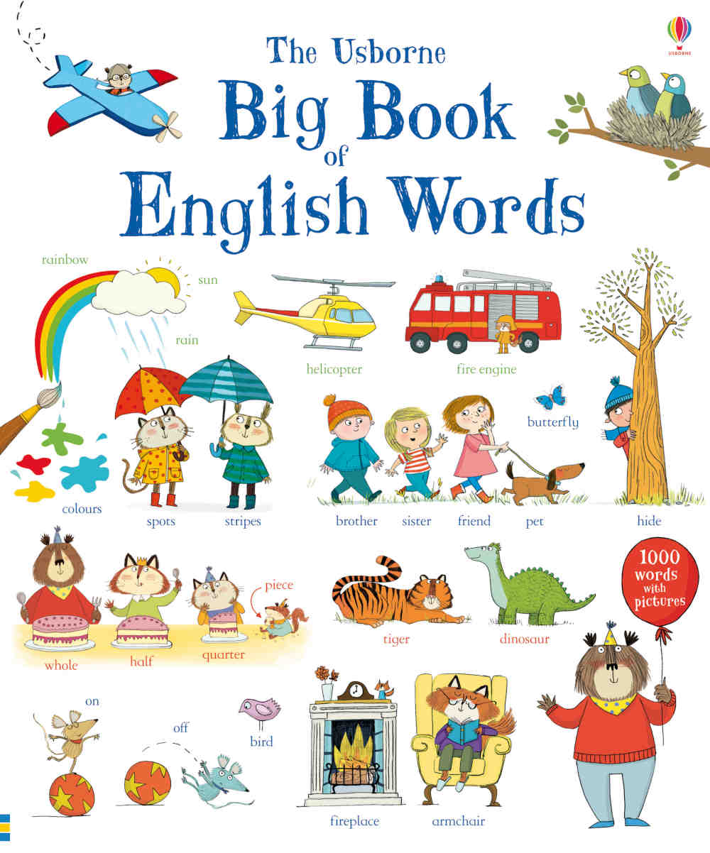 obrazkowy słownik dla dzieci do nauki angielskiego usborne