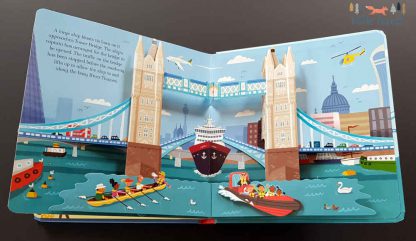książka dla dzieci o londynie trójwymiarowa po angielsku
