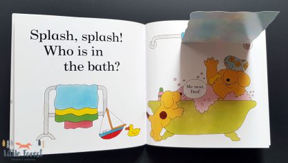 spot książka dla dzieci z okienkami po angielsku