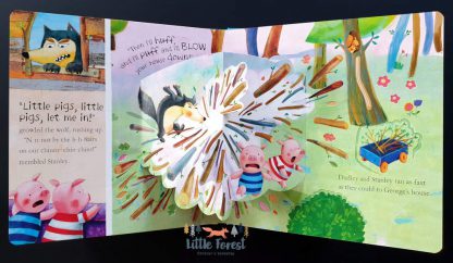 trzy świnki książka dla dzieci po angielsku trójwymiarowa