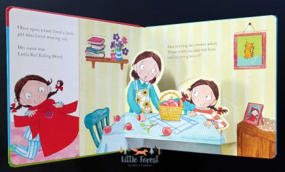 czerwony kapturek książka dla dzieci po angielsku trójwymiarowa