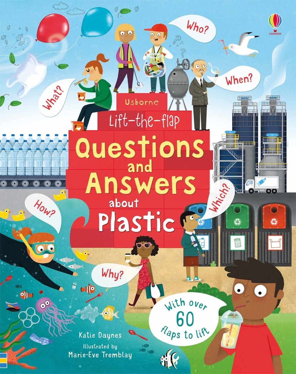 książka dla dzieci o ekologii, plastiku, recyklingu