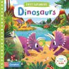 ksiązka dla roczniaka i dwulatka dinozaury ruchome elementy po angielsku