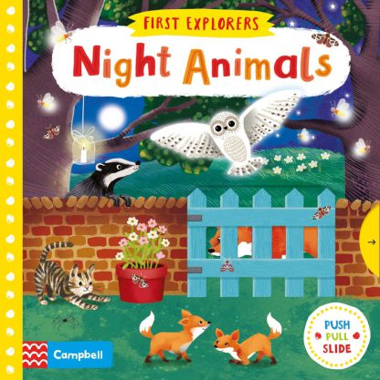 książka dla dzieci zwierzęta nocne sensoryczna po angielsku
