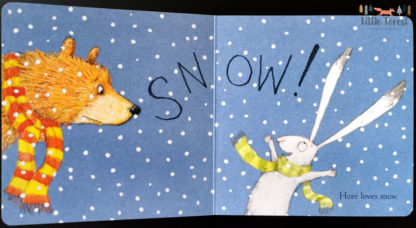 książki dla dzieci po angielsku zima śnieg