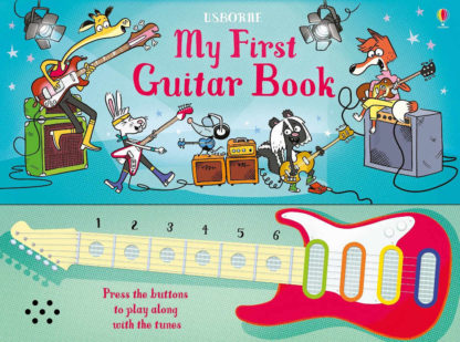 książka z gitarą muzyczna dla dzieci