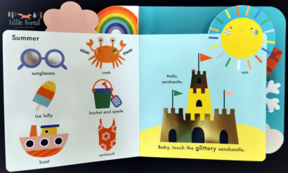 książka sensoryczna dotykowa po angielsku dla roczniaka
