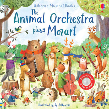 mozart ksiażka dla dzieci dźwiękowa muzyka klasyczna