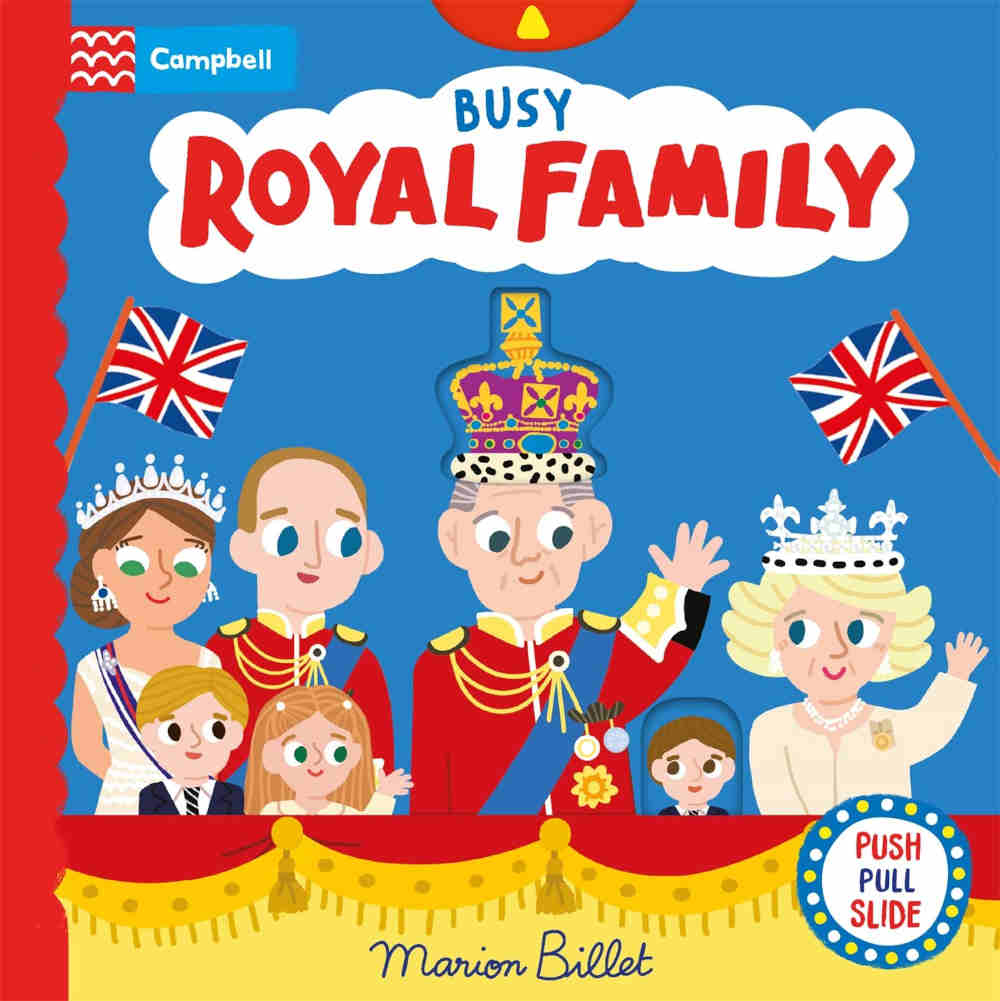 brytyjska rodzina królewska książki dla dzieci po angielsku