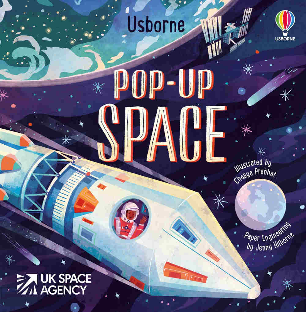kosmos książka dla dzieci 3d trójwymiarowa