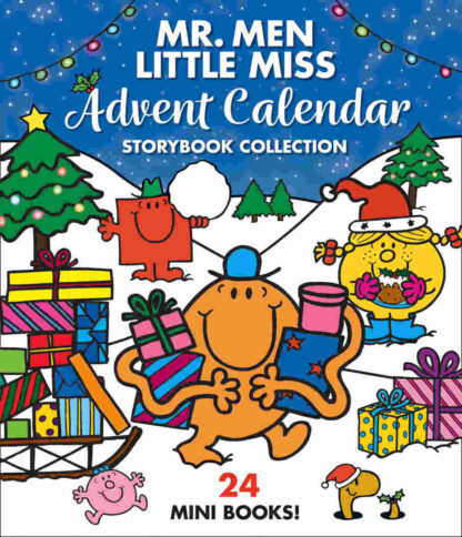kalendarz adwentowy dla dzieci z książkami mr man