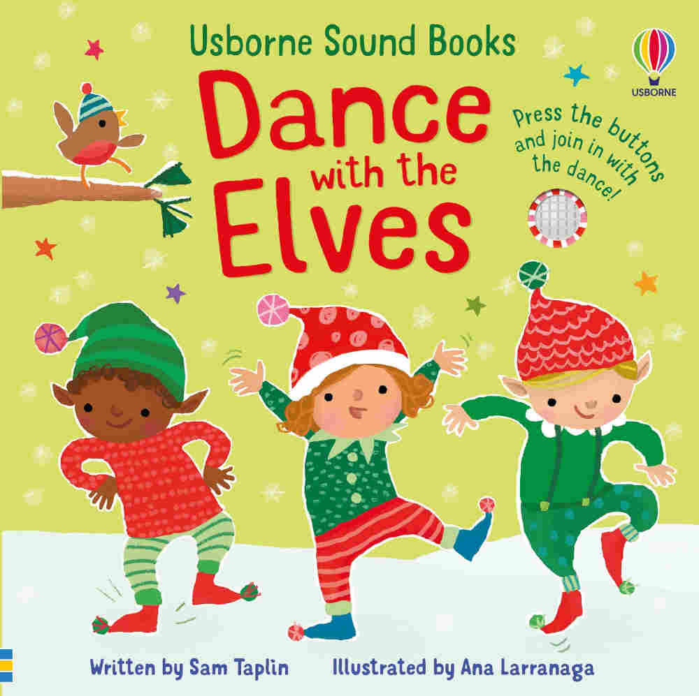 wesołe książki świąteczne dla malucha z dźwiękiem po angielsku