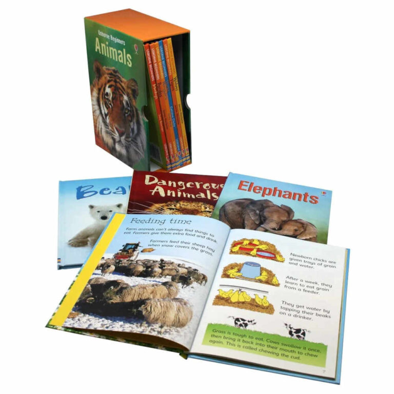 Usborne Beginners Animals Collection Set | Księgarnia Little Forest