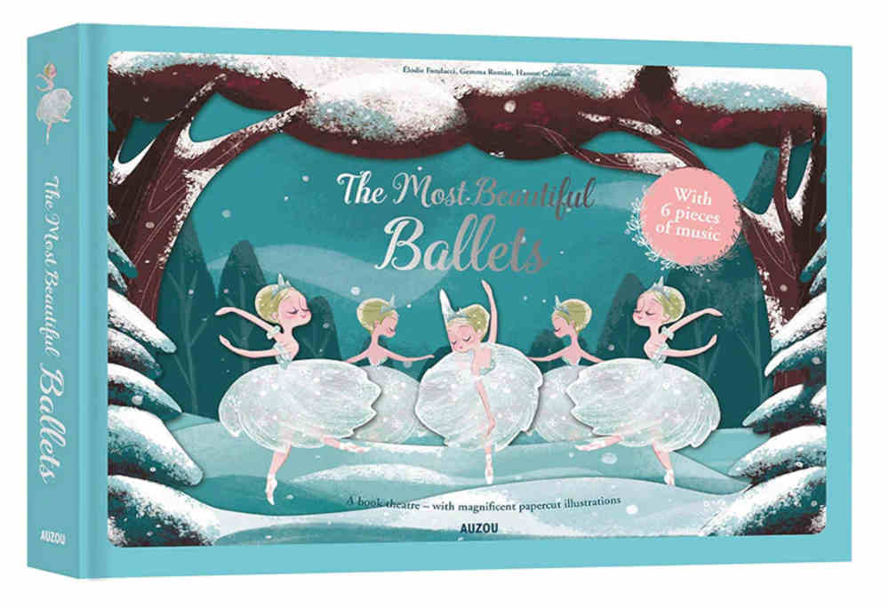 prezent dla dziewczynki książka z dźwiękiem balet
