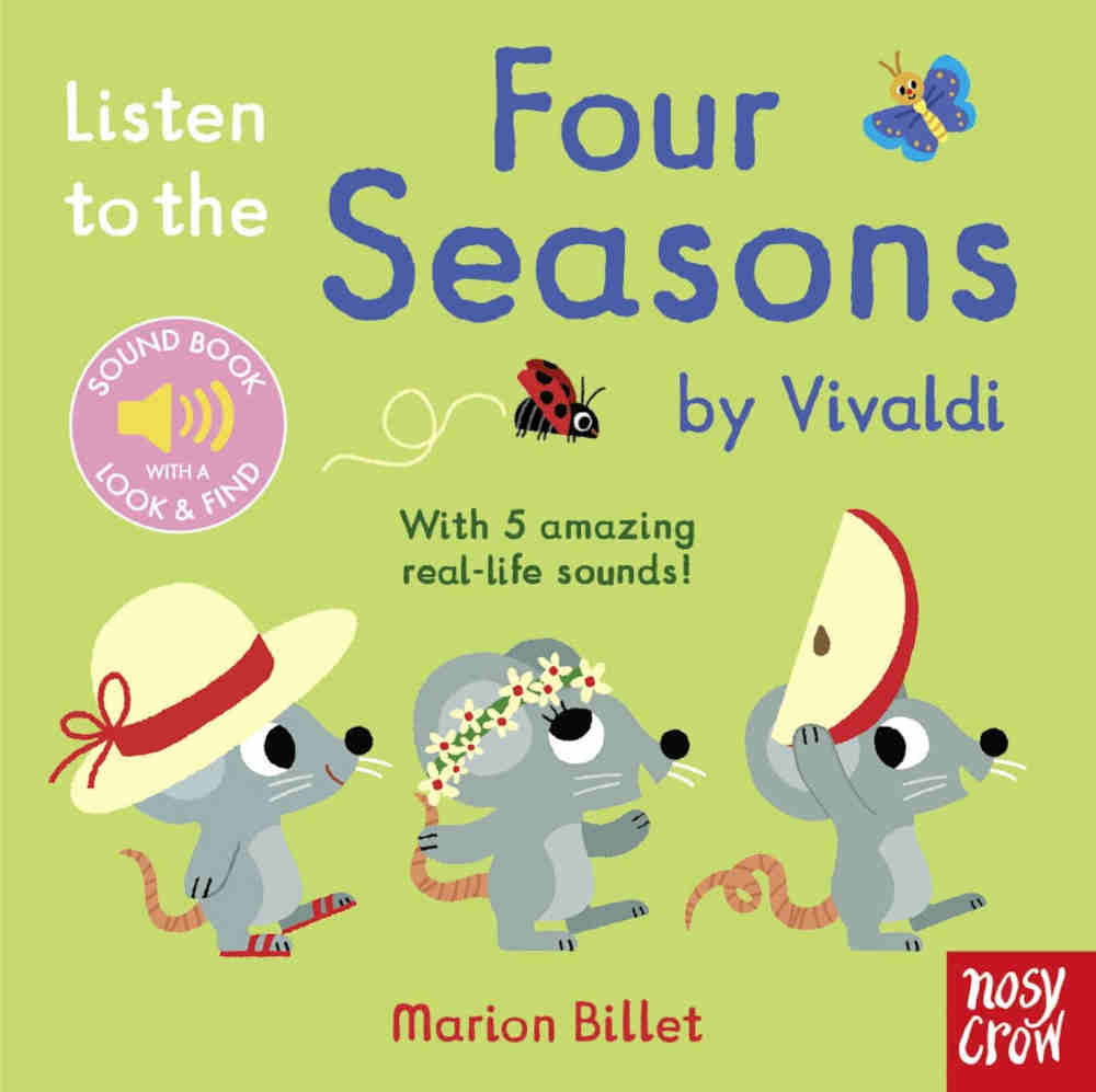 muzyka poważna klasyczna książka dla dzieci z dźwiękiem Vivaldi