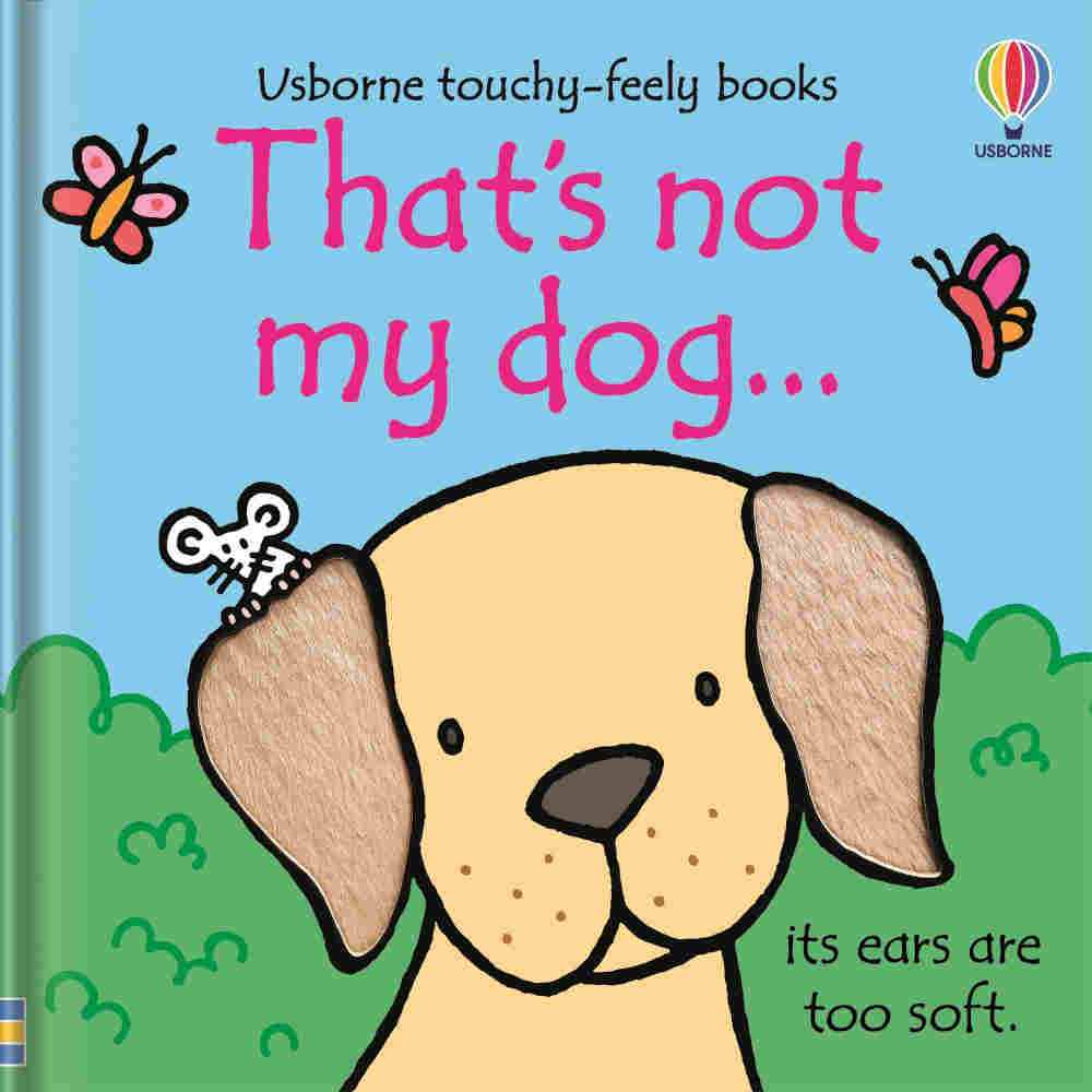 książka sensoryczna dotykowa dla małego dziecka o psach