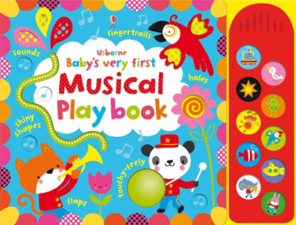 książka dla rocznego dziecka z dźwiękiem muzyczna