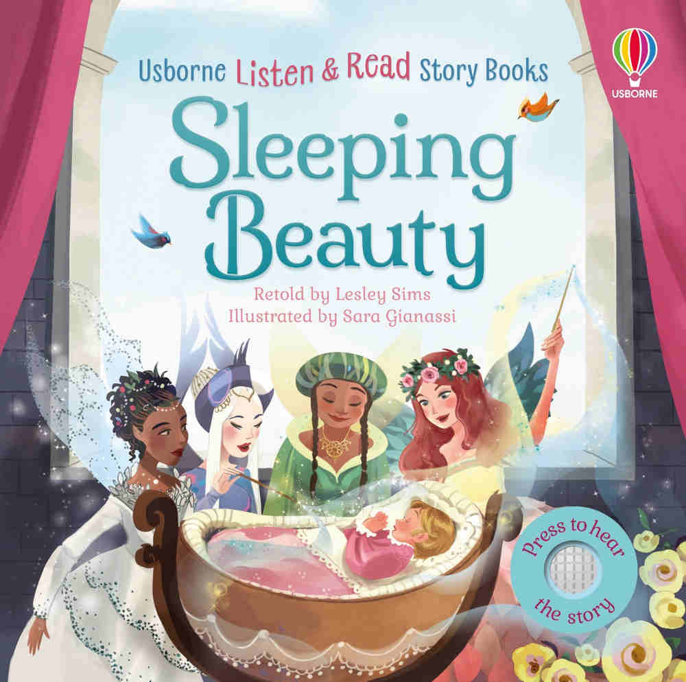 śpiąca królewna książka dźwiękowa dla dzieci po angielsku
