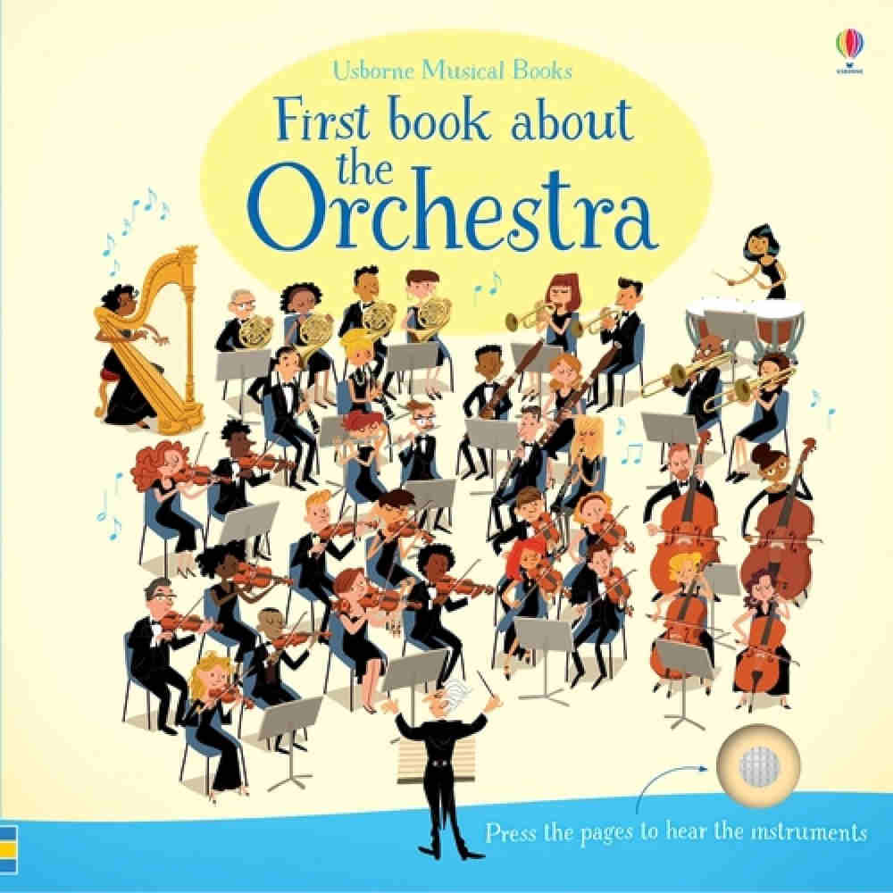 książka dla dzieci instrumenty muzyczne orkiestra usborne